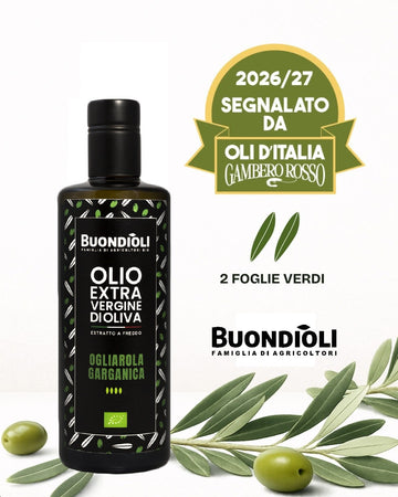 Anche quest’anno tra i migliori oli d’Italia: il nostro Due Foglie nella guida Gambero Rosso 2026