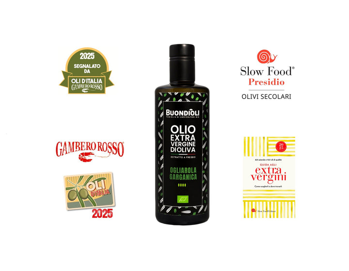 Olio EVO Bio Ogliarola Garganica Buondioli