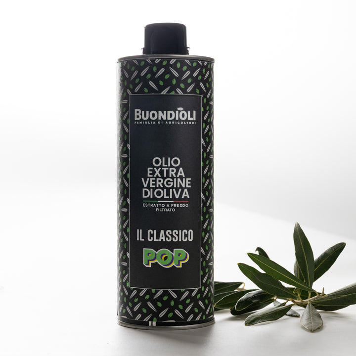 Lattina 500ml Olio Extravergine di Oliva "Il Classico" POP