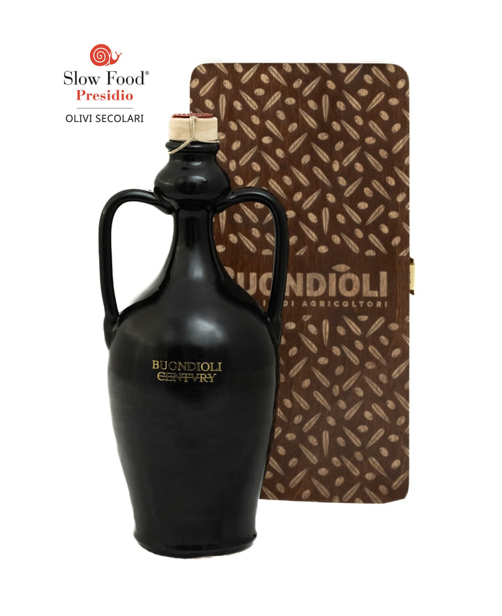 BuondiOli CENTVRY Limited Edition – Olio Extravergine di Oliva Biologico da Ulivi Secolari (500 ml)