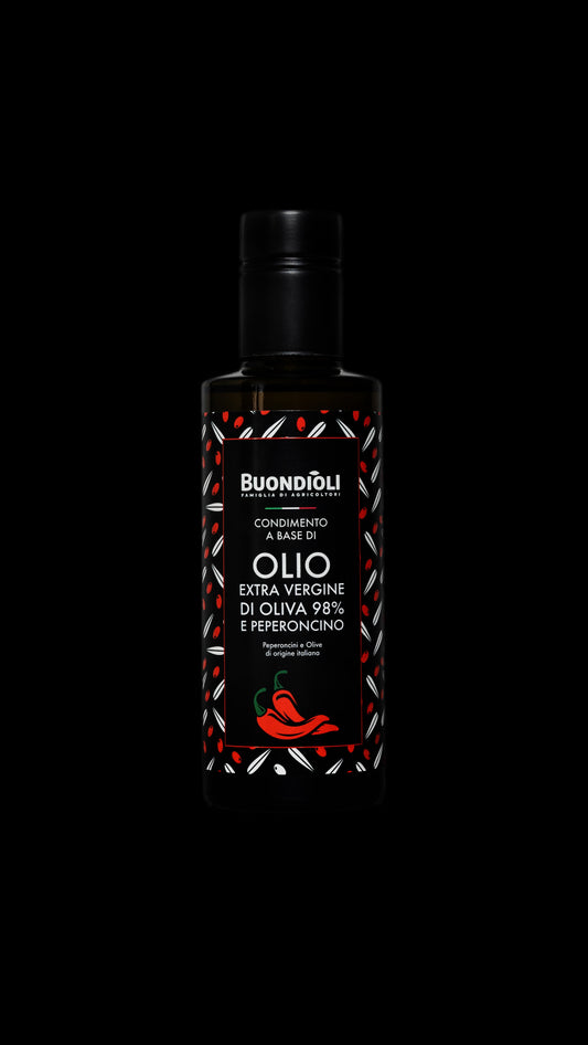 Olio Extravergine d’Oliva Aromatizzato al Peperoncino